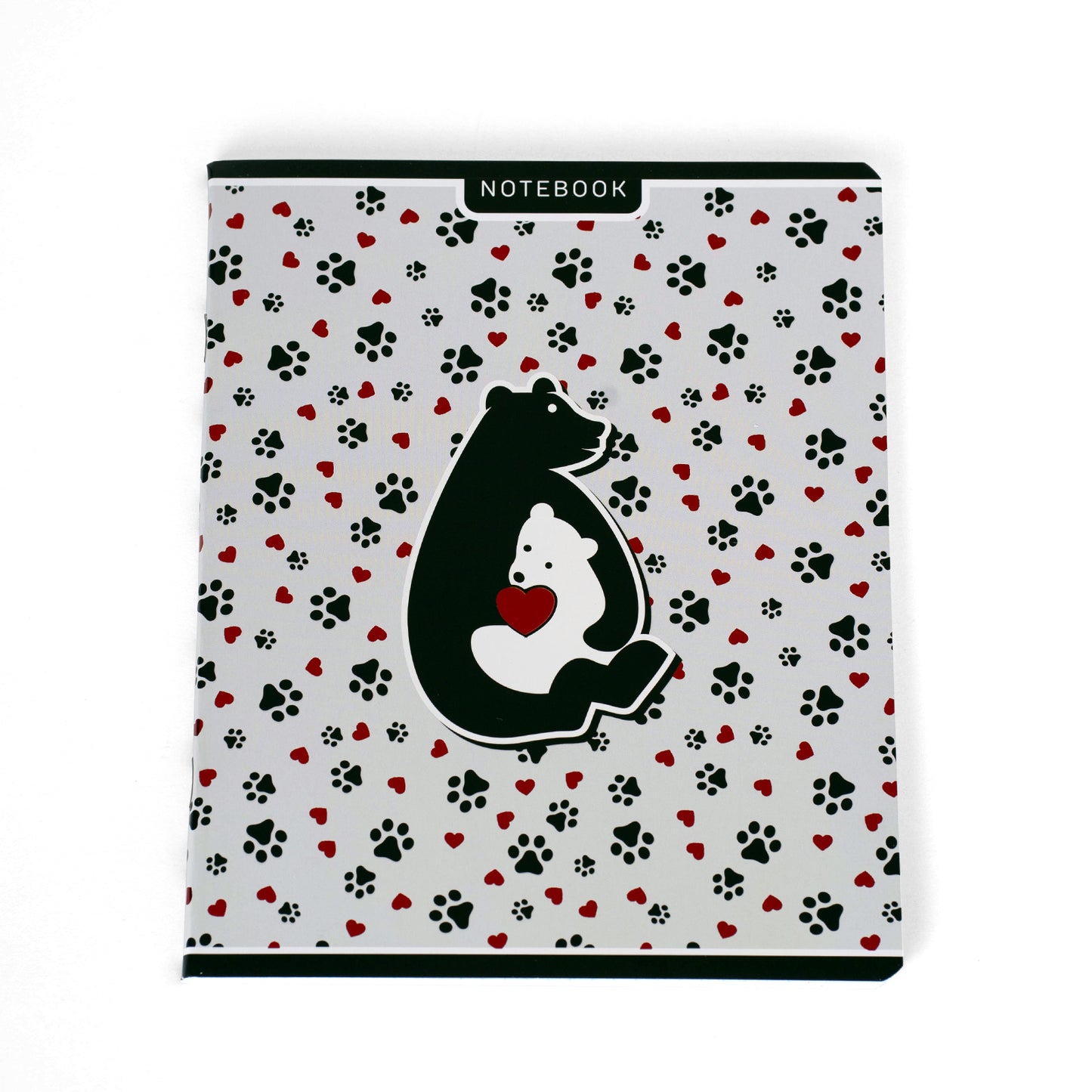 Schulhefte "Paws", 16х20cm , 48 Blätter, 5 Hefte Packung