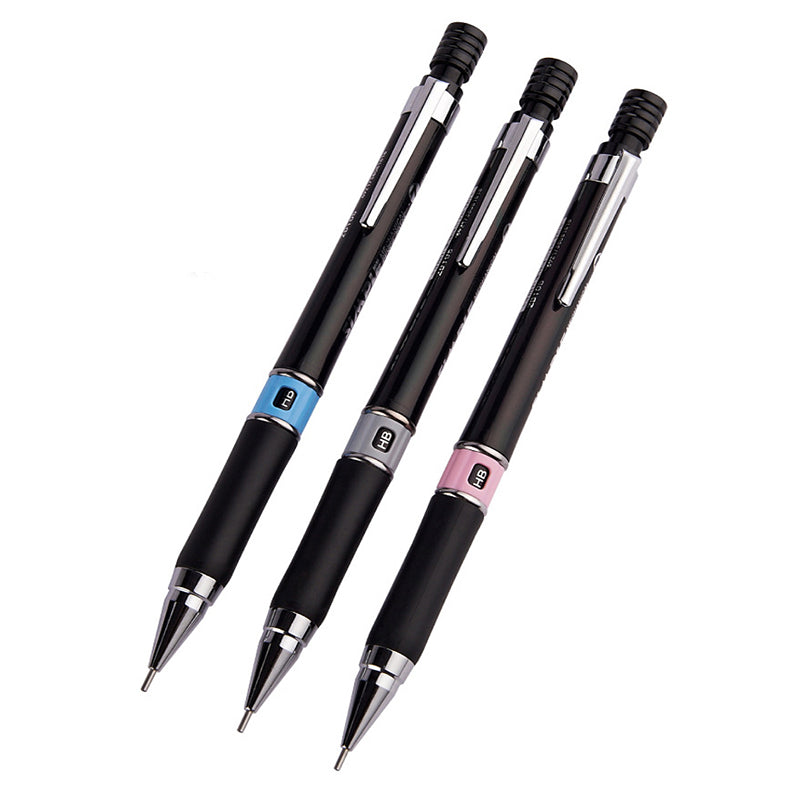 NEW Feinminen-Druckbleistift HB mit integriertem Radiergummi 0,5 mm