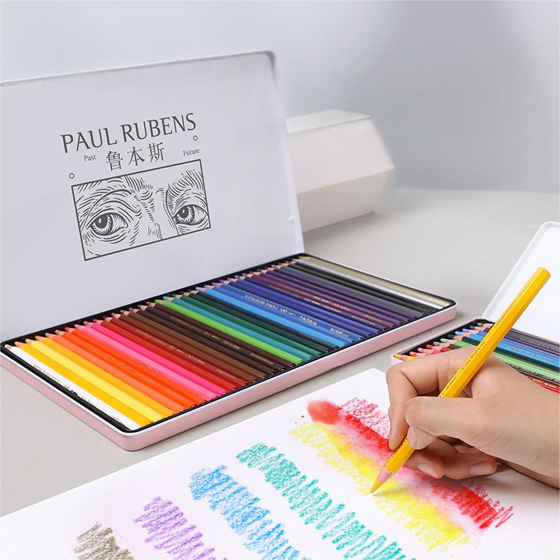 NEU, Paul Rubens Extra feine Aquarellstifte 36 Farben Set, Metalletui