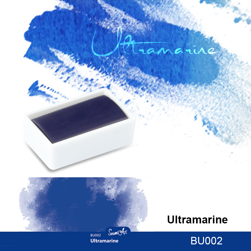 SeamiArt Fineste Aquarellfarben, Voll Extra Groß Napf, 3,6 ml