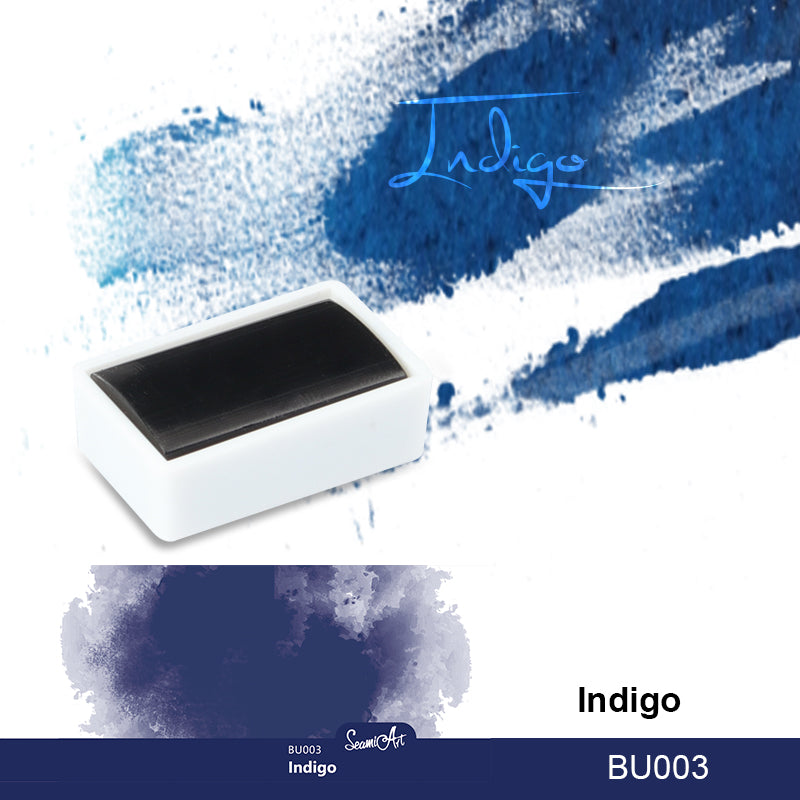SeamiArt Fineste Aquarellfarben, Voll Extra Groß Napf, 3,6 ml