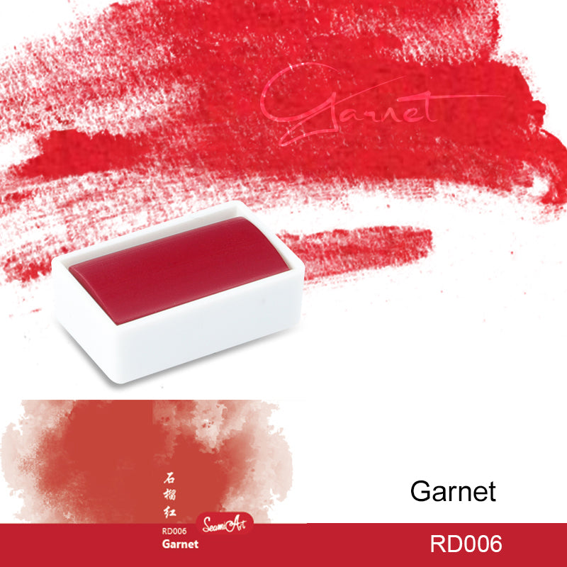 SeamiArt Fineste Aquarellfarben, Voll Extra Groß Napf, 3,6 ml