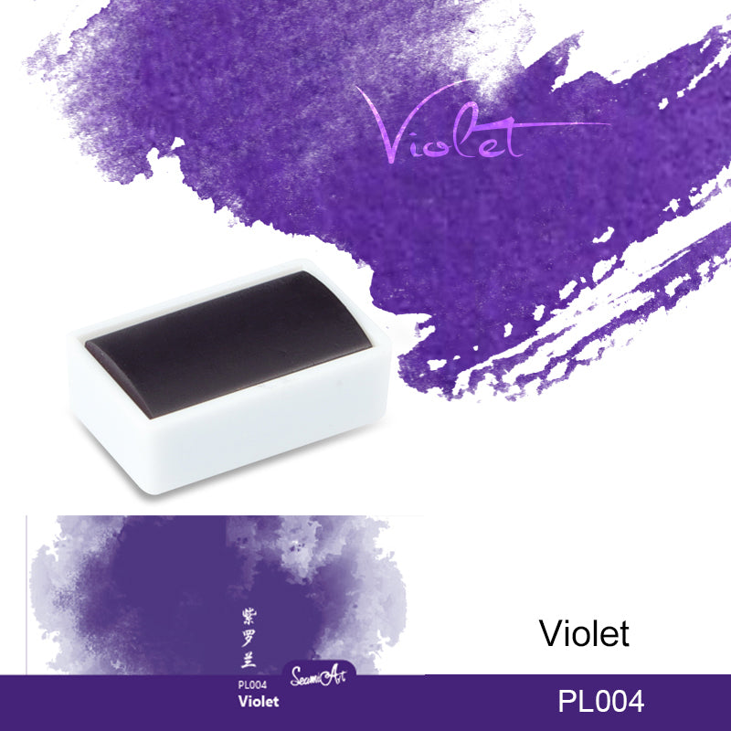 SeamiArt Fineste Aquarellfarben, Voll Extra Groß Napf, 3,6 ml