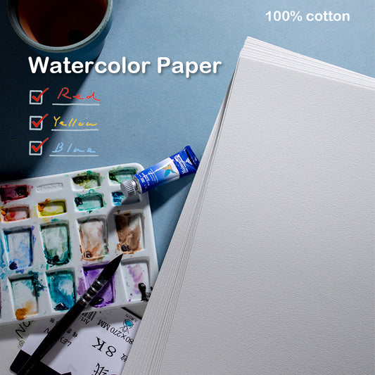 Leyton Aquarellpapier, 300 g 100 % Baumwolle, Rough