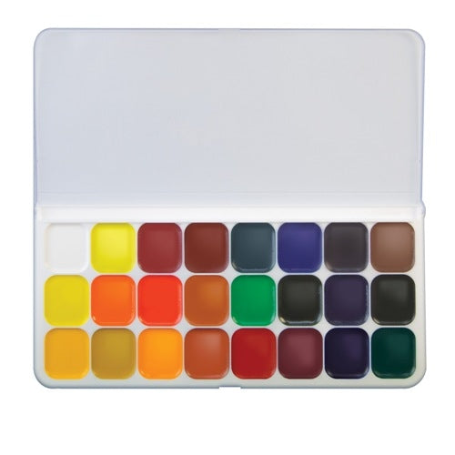 Delux Aquarellfarben 24 Farben Set