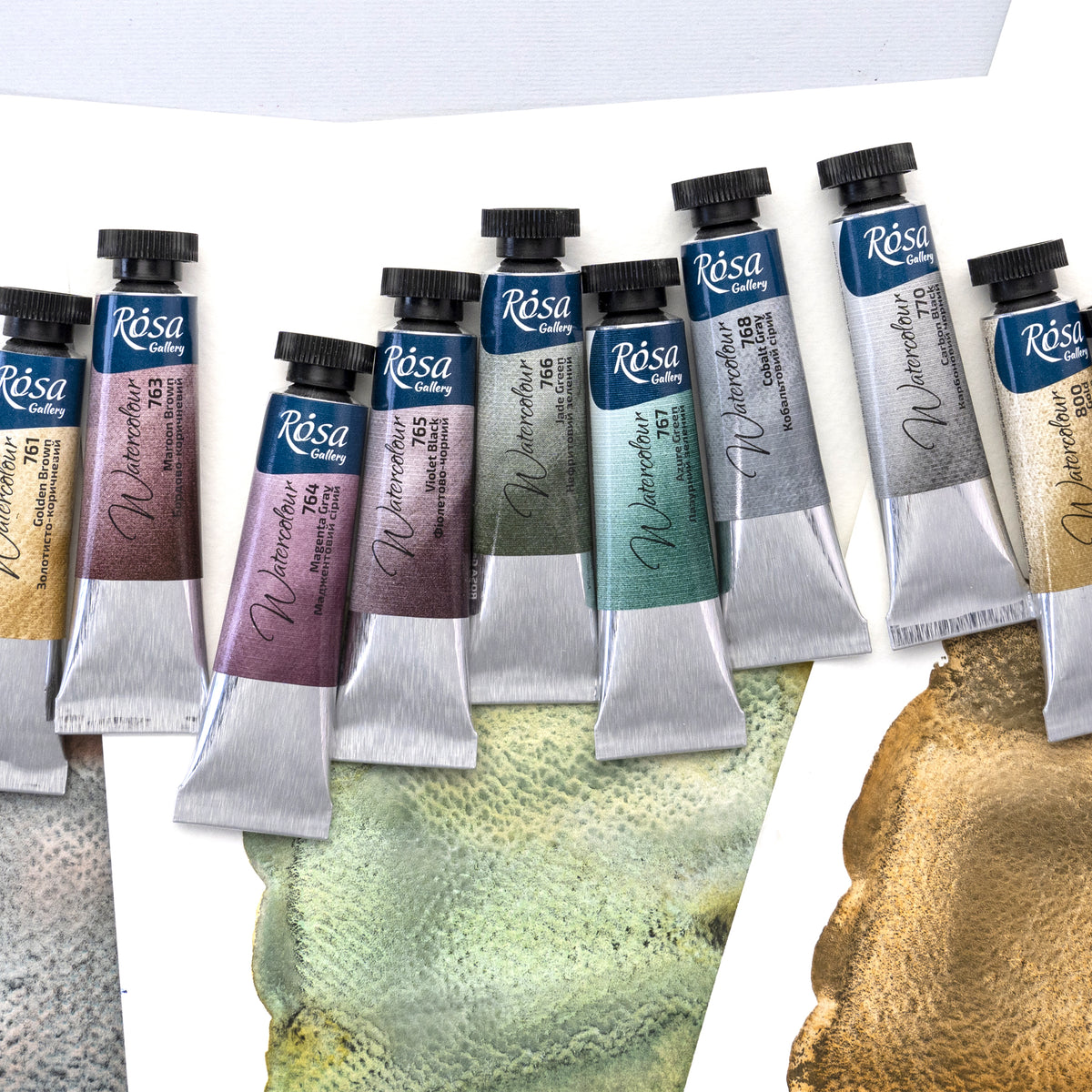 Rosa Gallery,  10 ml Tube, Full Range Palette Aquarellfarben