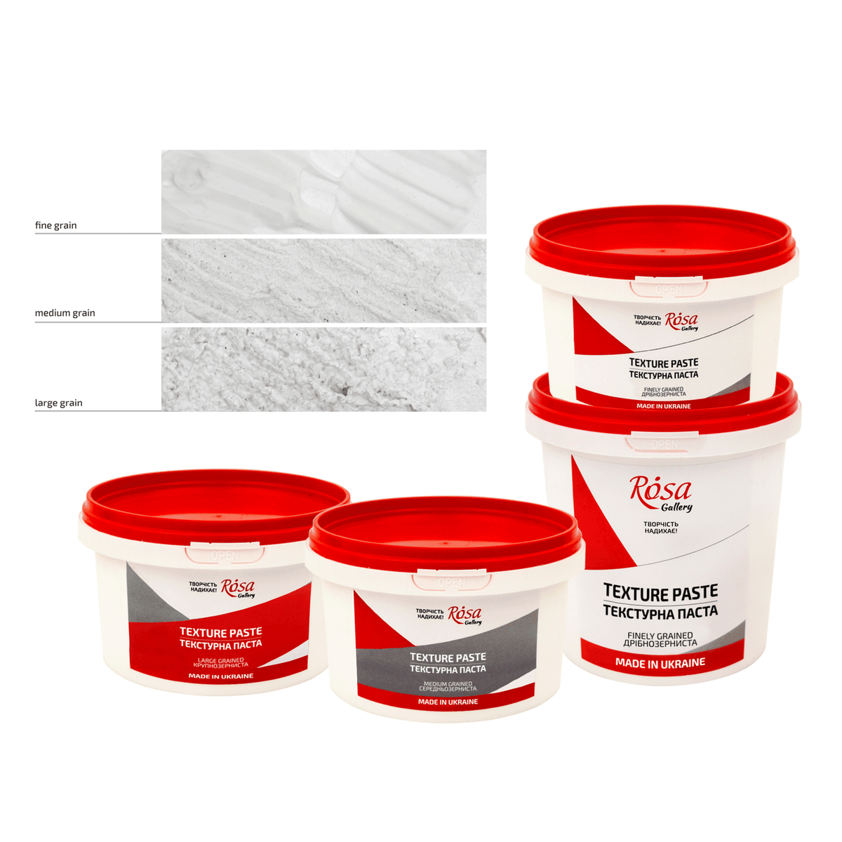 Rosa Gallery Texture Paste, 500 ml