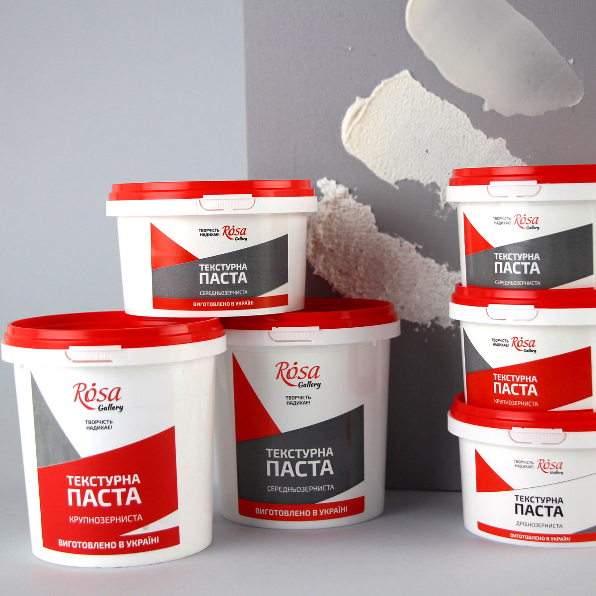 Rosa Gallery Texture Paste, 500 ml