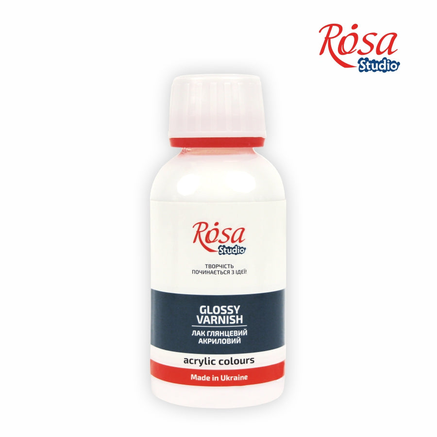 Rosa Studio Acryllack Glanz, 125 ml (für Acrylfarben)