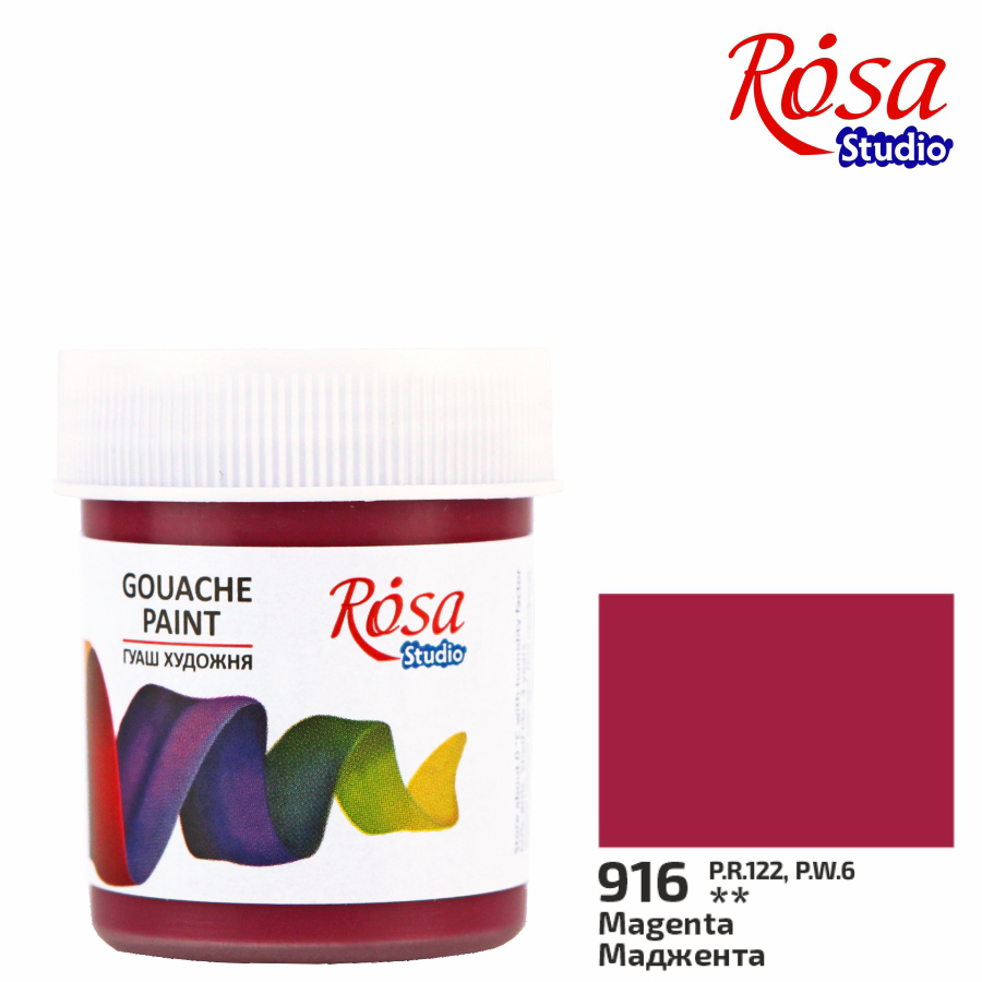 Rosa Studio , Gouache 40 ml, 30 Farben