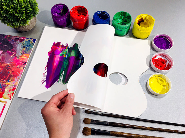 Leyton Papier Mischpalette,120 g, A4, 20 Bogen