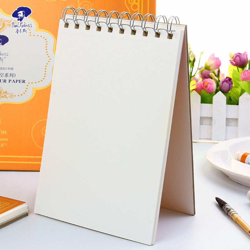 NEU, Paul Rubens Aquarellbuch, 230 g, 20 Blätter, Kaltgepresst,Feinkorn, Spiral Bindung