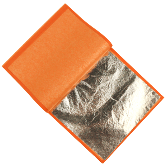 Blattsilber, Imitation, 14x14 cm, 25 Blätter