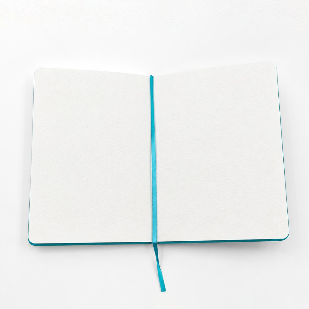 NEU Mypaperworld Türkis Aquarell Skizzenbuch, 300 g 100% Baumwolle, Kalt gepresst, 24 Blätter, A5