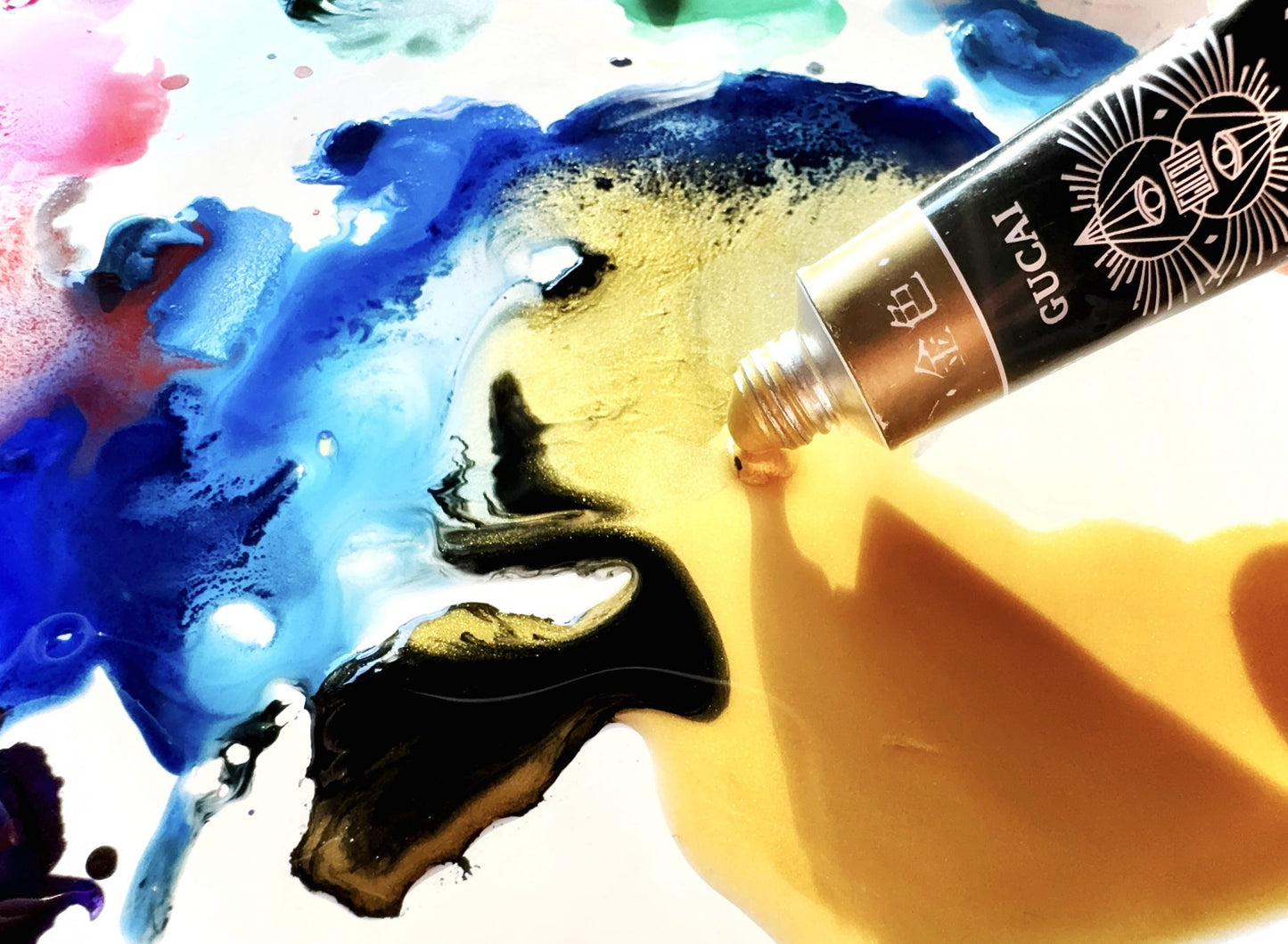 Paul Rubens Traditionelle chinesische AquarellFarben Gucai, 21 Farben 12 ml Tube