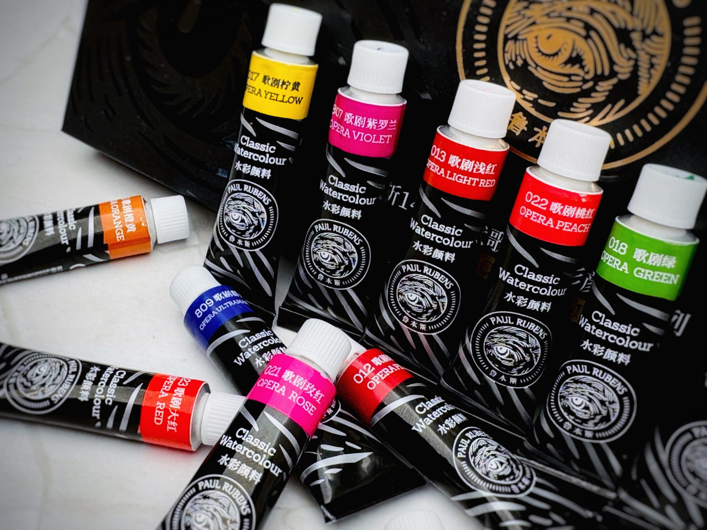 Paul Rubens "Opera" Leuchtenden, fluoreszierenden Aquarell Farben , 5 ml Tube