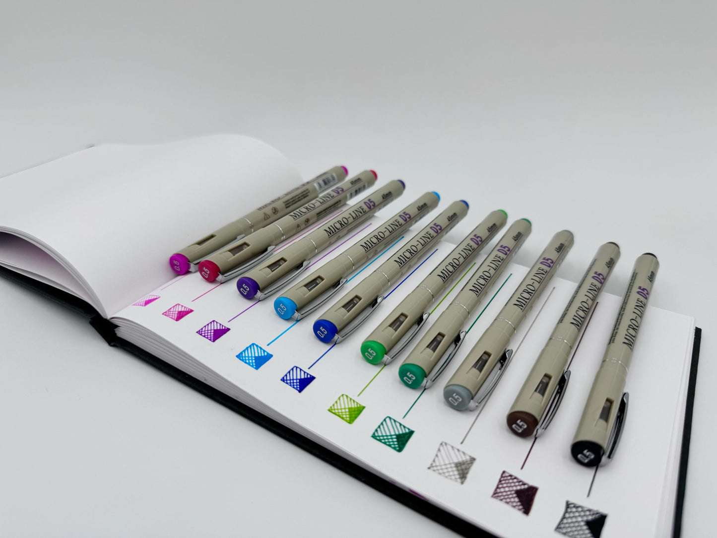 NEU,Superior Fineliner, MS807C, 10 Farben