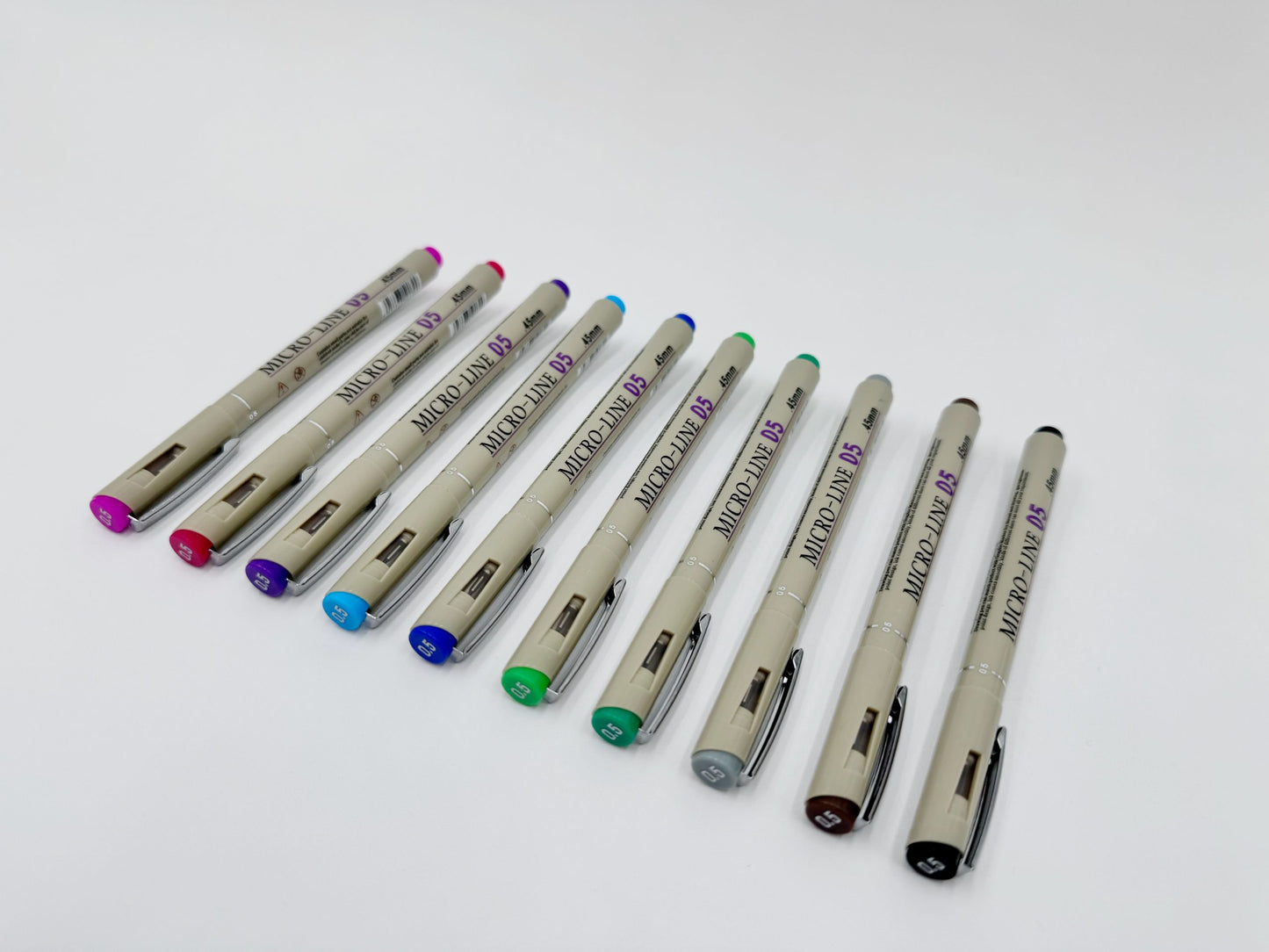 NEU,Superior Fineliner, MS807C, 10 Farben