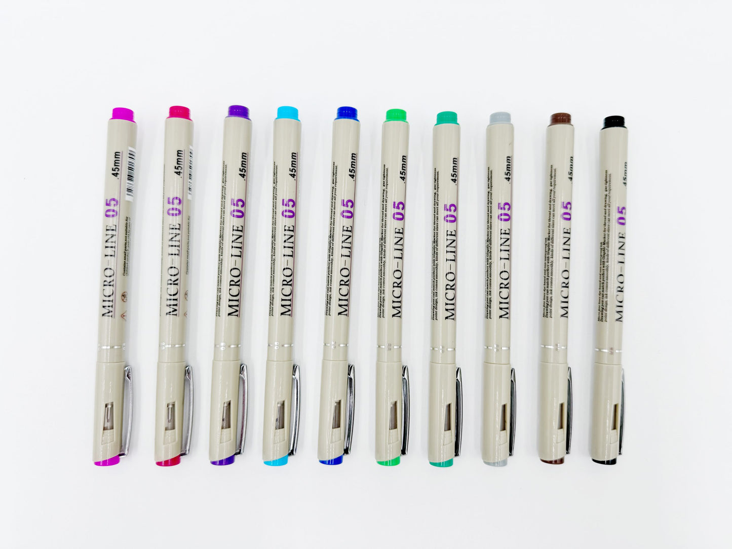 NEU,Superior Fineliner, MS807C, 10 Farben
