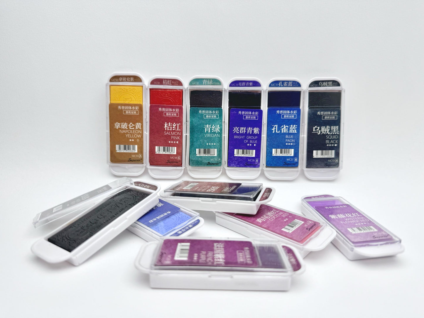 Superior, XXL Extra Fine Aquarellfarben, Napf