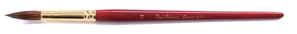 Paul Rubens Aquarell Eichhörnchenhaar Pinsel Esprit L611, rund, Kurzer Stiel