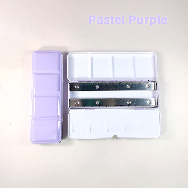 NEU,Leer Watercolor Metallkasten für 14 1/1 Näpfchen 2,5 ml, Pastell Flieder M