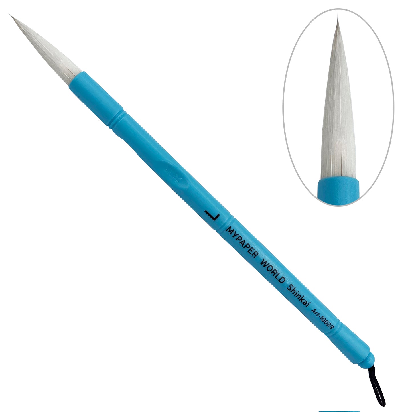 Mypaperworld Kalligrafie Ziegenhaar Pinsel, Kurzer Stiel