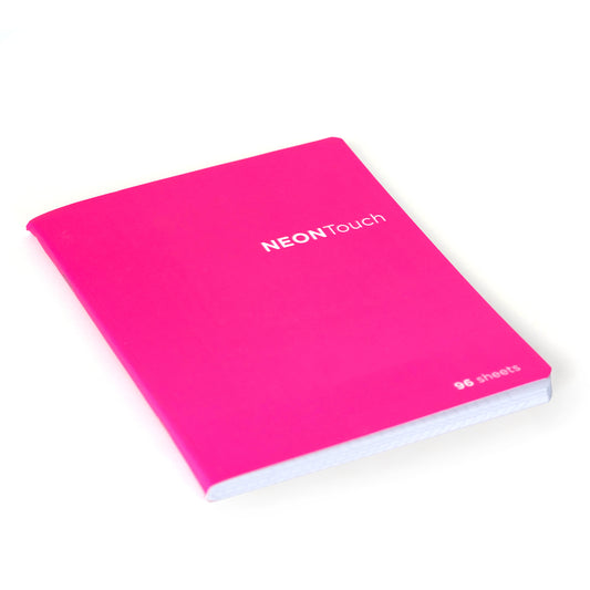 Schulheft "Neon Touch", 16х20cm , 96 Blätter, Magenta Farbe