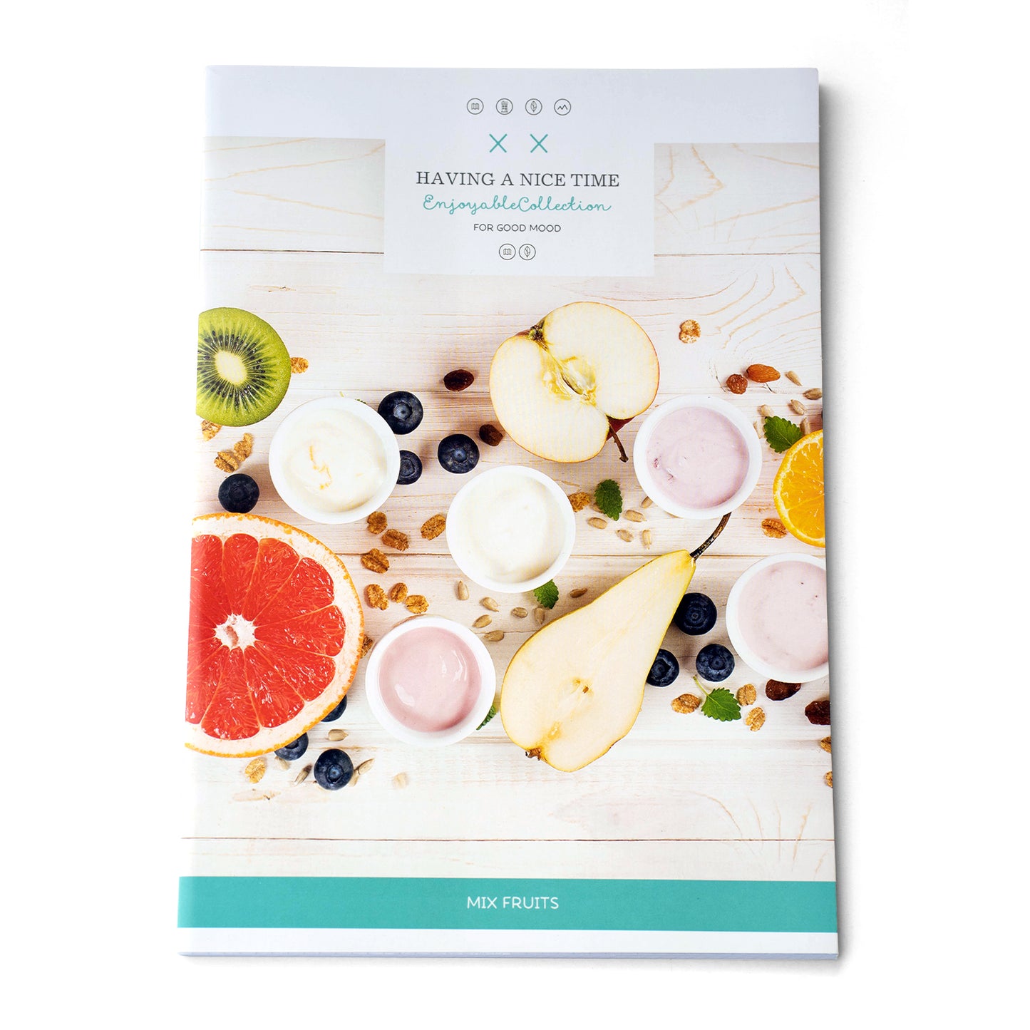 Schulhefte "Fruit Cocktail", A4, 80 Blätter