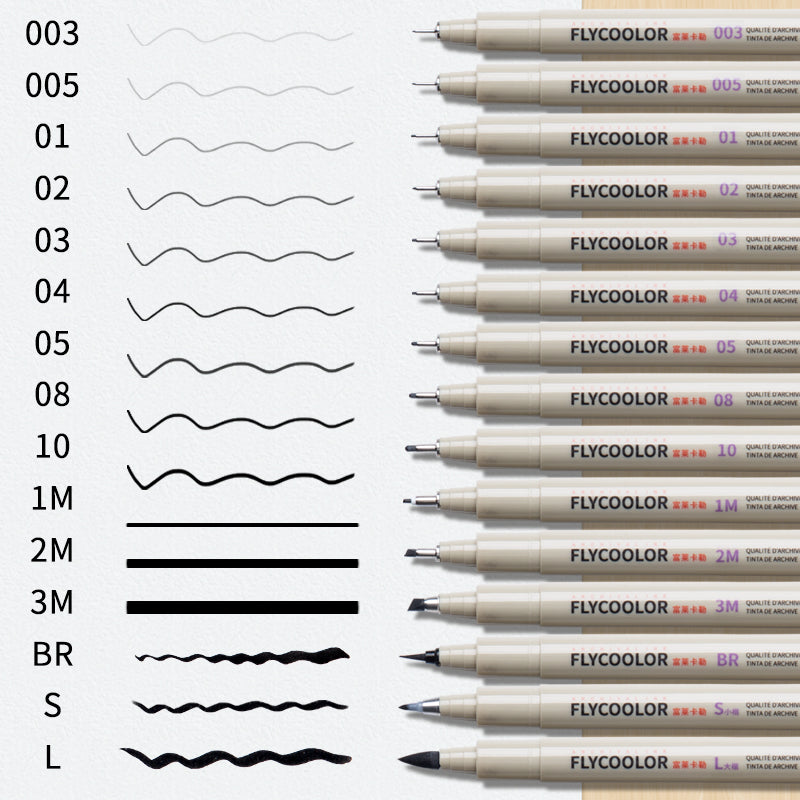 Superior Fineliner, MS806E, 15 Große
