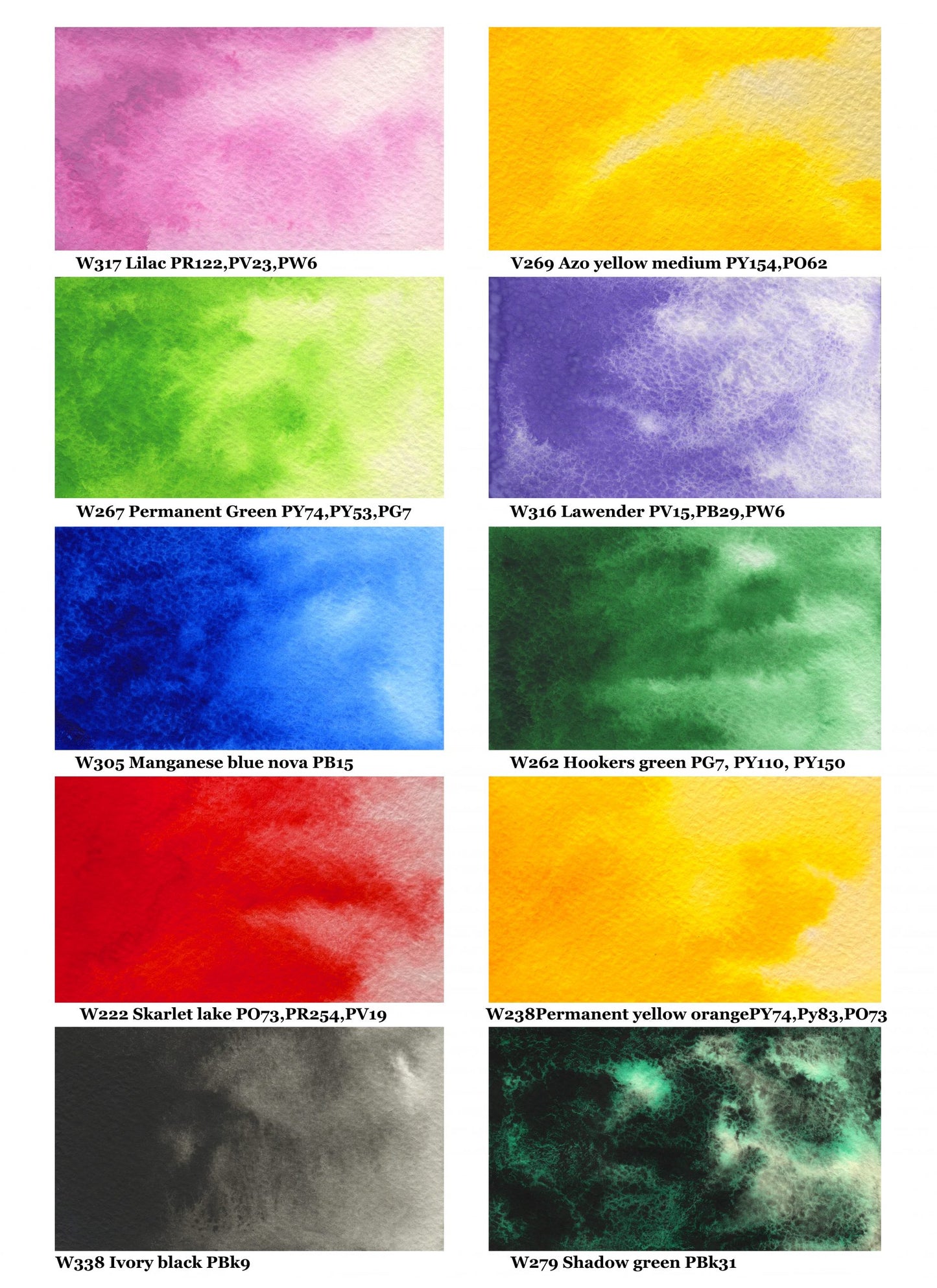 Superior, Extra Fine Aquarellfarben, 15 ml Tube, Italian Pigment