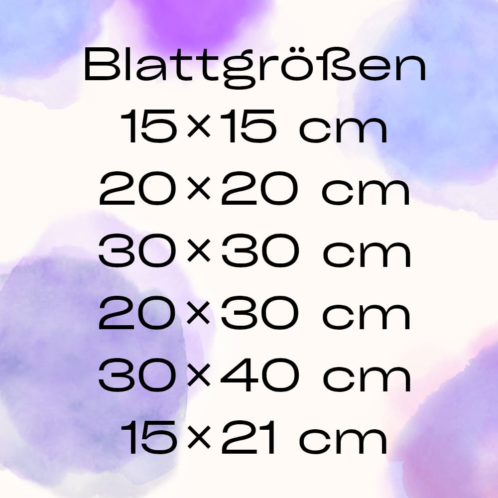 Amatruda Italienisches handgeschöpftes  Aquarell Papier, 340 g 100 % Baumwolle, 5 Bogen Packung, Rough