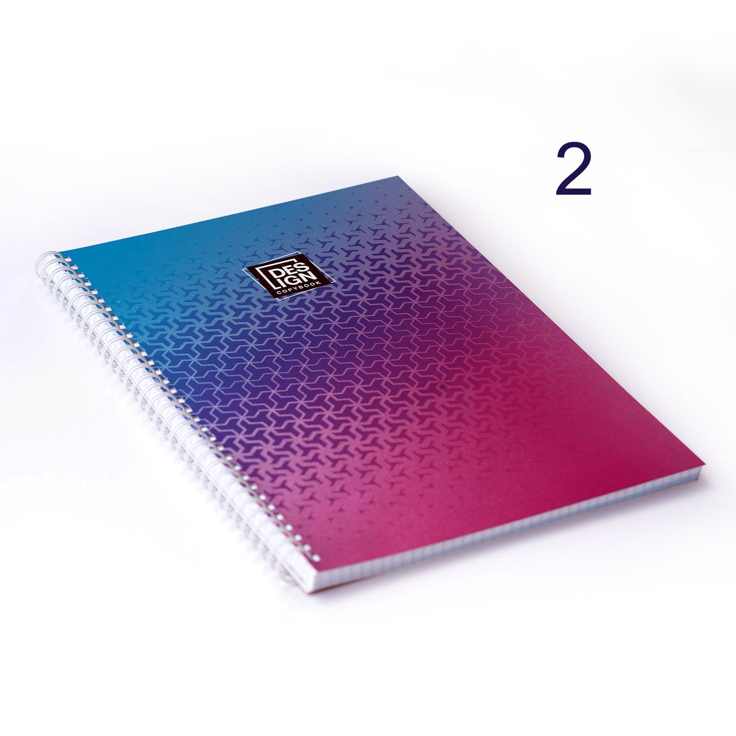 Schulhefte "Hologramm", A4, 80 Blätter, Spiral Bindung