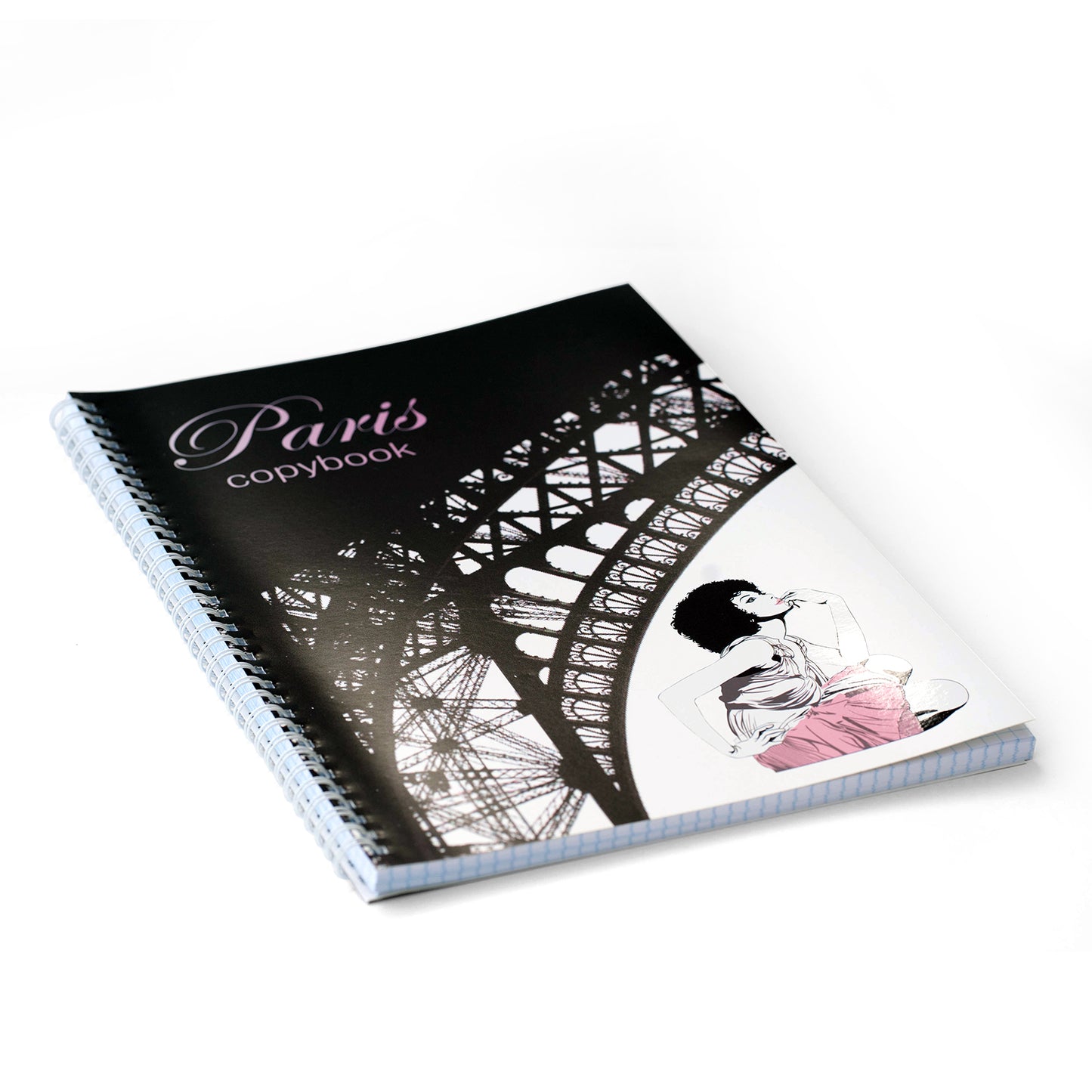Schulhefte "Paris", A4, 80 Blätter, Spiral Bindung